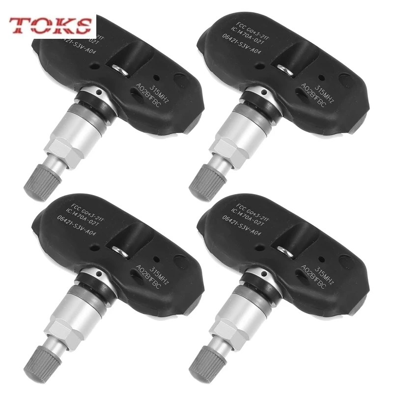 

Датчик контроля давления в шинах TPMS, 4 шт., 06421-S3V-A04 для Honda Odyssey Pilot Ridgeline Acura MDX TL RL 3.2L 3.5L 2005-2014