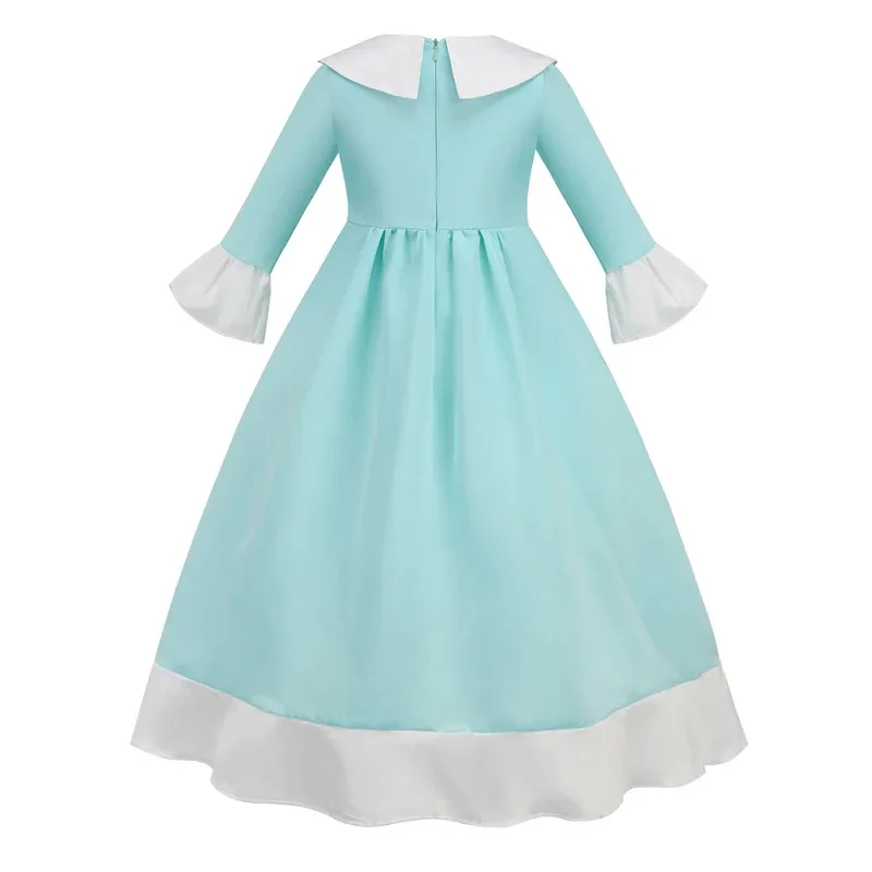 فستان الأميرة روزالينا جالاكسي مع ضوء متوهج للفتيات لعبة لعب الأدوار زي الأميرة للهالوين روزالينا للأطفال مصباح ليد 10T