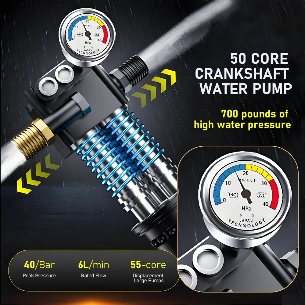 Multi-function Portable Car Wash Pump 220V Household High Pressure Car Wash Water Gun Car Wash Machine Cleaning Machine