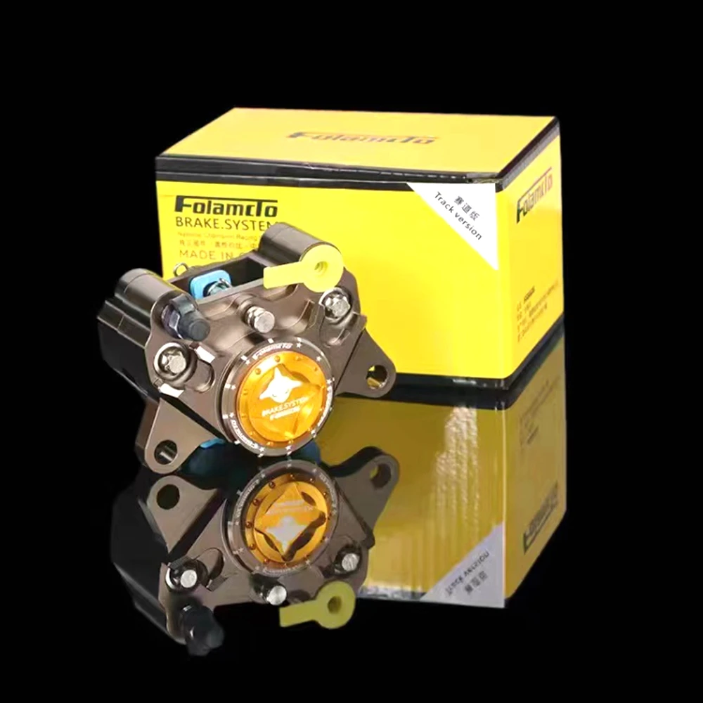 Universal Motorcycle 84mm Mount 2Piston Brake Caliper For Honda Yamaha Scooter RSZ JOG NIU Dirt Bike Front Rear Disc Brake Pump
