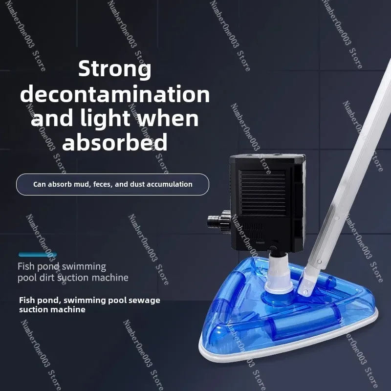 Fish Pond Sewage Suction Machine Swimming Pool Sewage Pump Pool Bottom Cleaning Equipment
