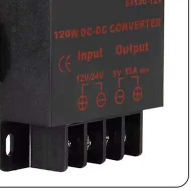 DC 10-35V 12V 24V To 5V 5A 25W Voltage Converter Overcurrent Short Circuit Protection High Efficiency Step Down Module For Car