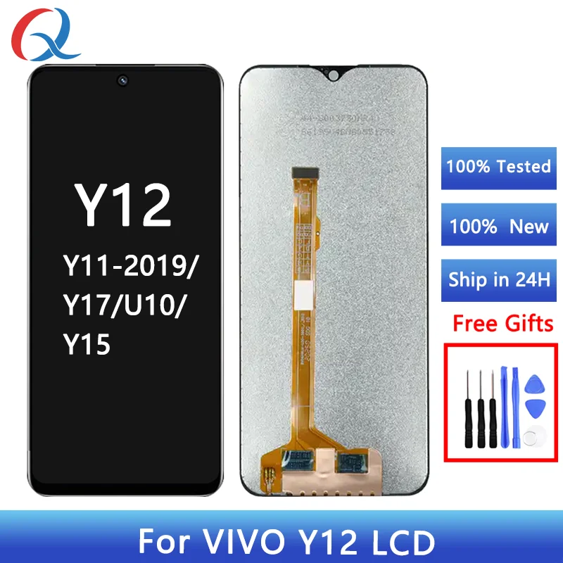 Pantalla Y12 screen Replacement Digitizer Assembly mobile phone lcd for Vivo Y12 Lcd Original for y12 display