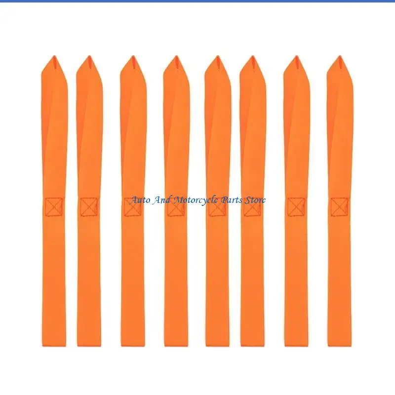 

P9FD Mutipurpose Motorbike Tie Downs Soft Straps For Handlebar Luggage Bandage Hauling Belt Towing Ropes Rope Universal
