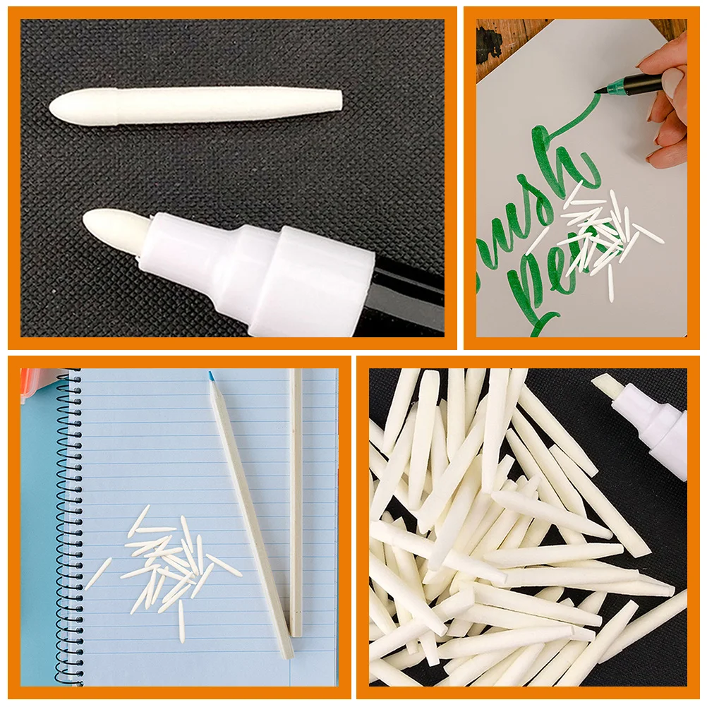 

20 Pcs Replacement Nibs Tips Round Head for Markers Pen Refill Drawing Fiber Child Fine Paint