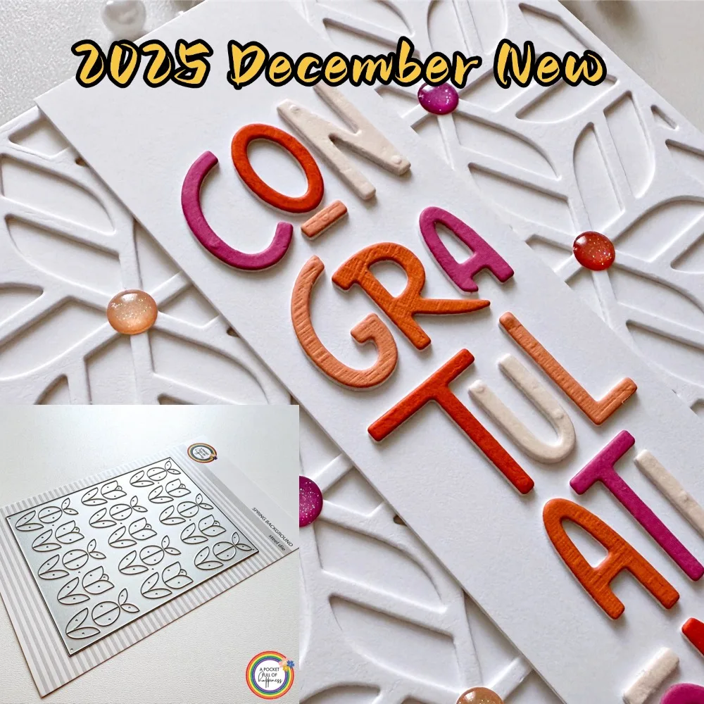 2025 new Congratulations Metal cutting data slimline essentials scrapbooking card stencil cut die for DIY handmade card crafts