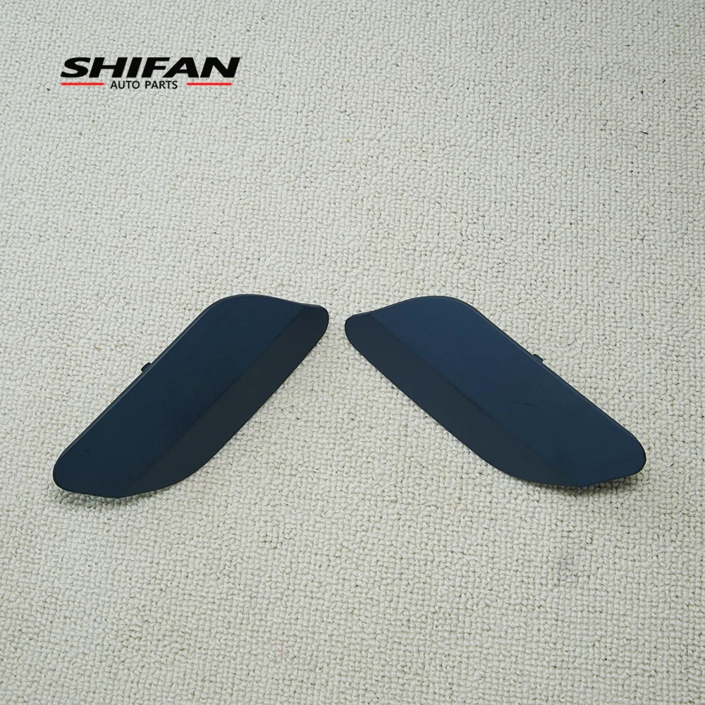 4G8955275 4G8955276 Front Bumper Headlight Washer Cover Nozzle Cover Cap Unpainted For Audi A7 2011-2014 Car Accessories