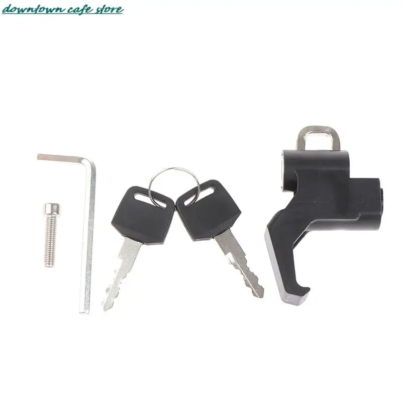 High quality Motorcycle Universal Helmet Lock Handlebar 22-26mm Anti-theft Security Motorbike