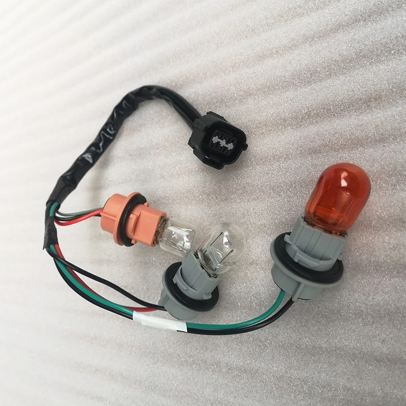 Afbeelding 5: Voor Mitsubishi Pajero V93V97 Staart Lamp Harnas Achterrem Plug Backup Bulb Socket 1Pcs