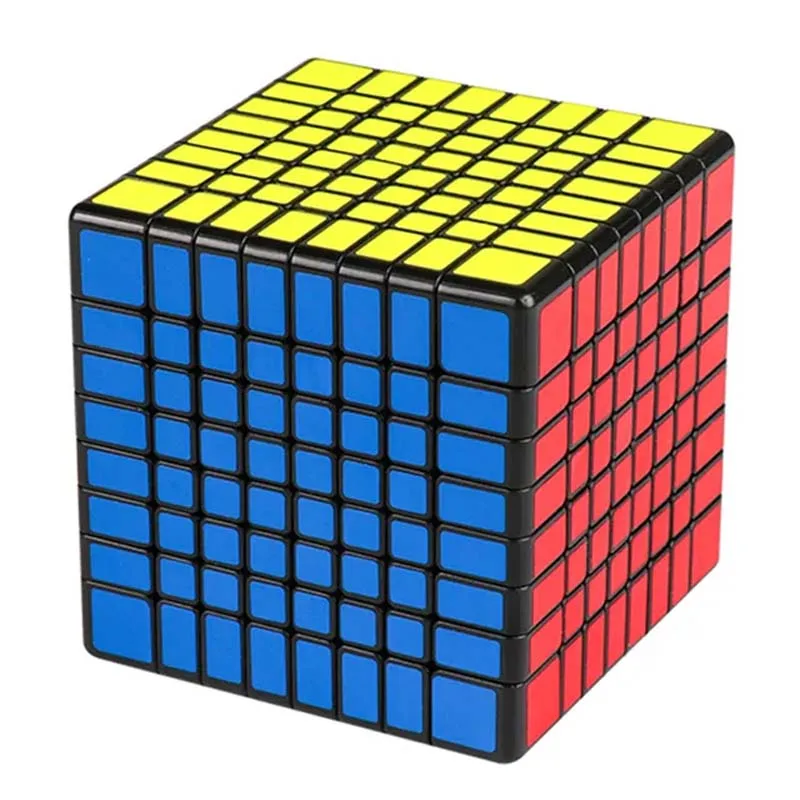 Meilong – Cube magique noir et coloré, 10 styles, 8x8, 7x7, 6x6, 5x5, 4x4, MofangJiaoshi, Puzzle de vitesse, jouet