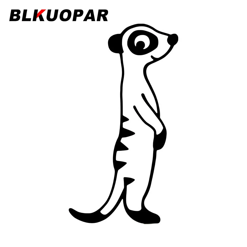 

BLKUOPAR Meepkat Car Sticker Scratch-Proof Personality Decals Fashionable Sunscreen Waterproof Original Funny Car Styling