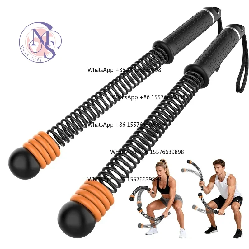 Adjustable Ropeless Battle Rope, Home Full-Body Fitness Training Equipment