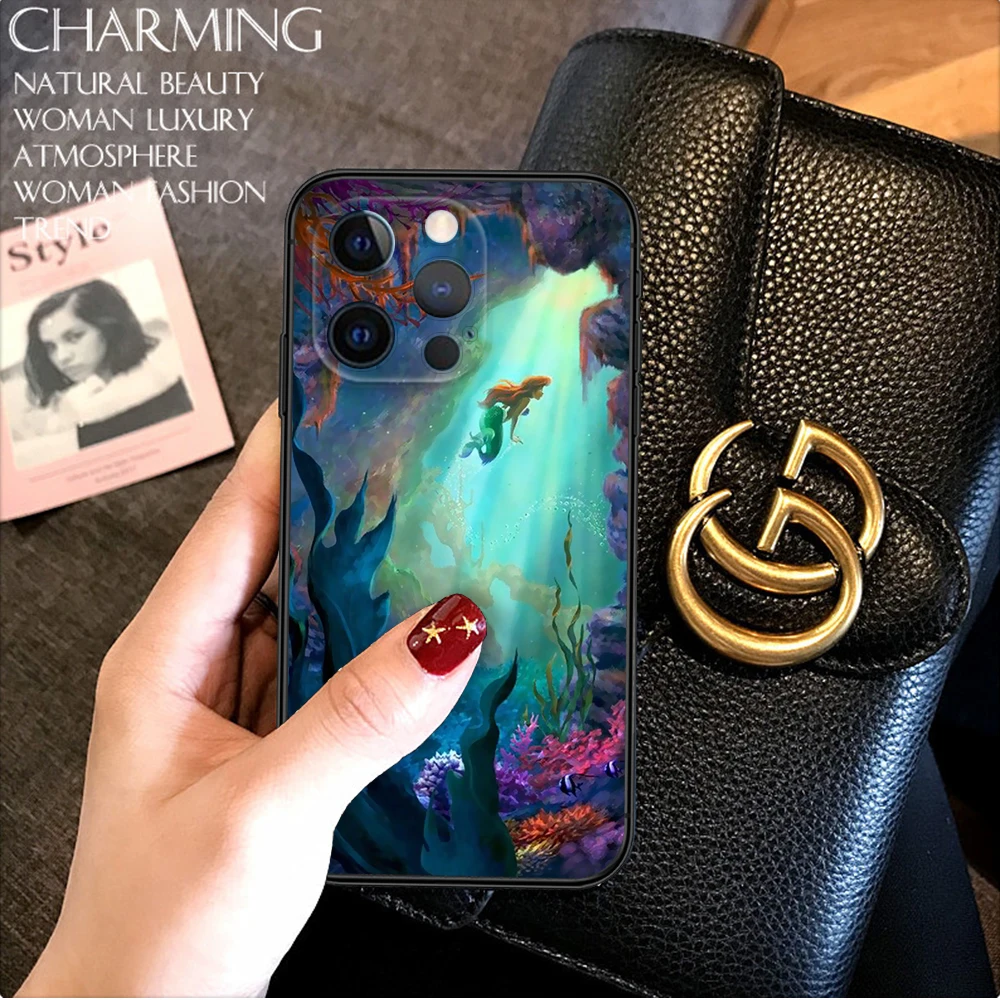 Z96 Cartoon Zeemeermin Zacht Hoesje Voor Samsung A13 A20 A30 A 20S A 21S A 22 A 30S A31 A32 A33 A42 A50 A 50S A51 A52 A53 A71 A73 A81 A91