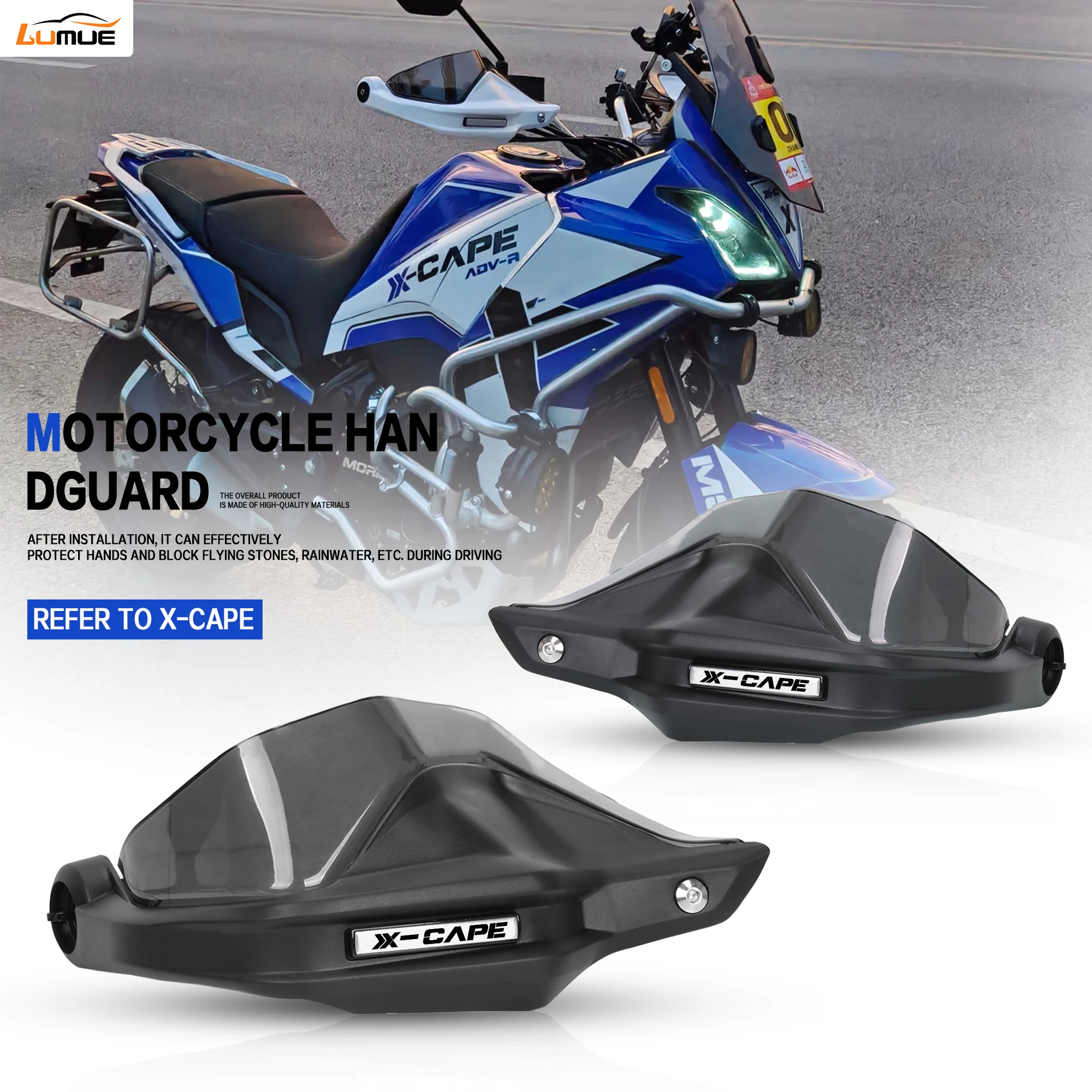 

Motorcycle X-Cape Handguards Handlebar Guards XCape 650 Guard Windshield Handguard FOR Morini X-Cape 650 Dedicated Hand Guard