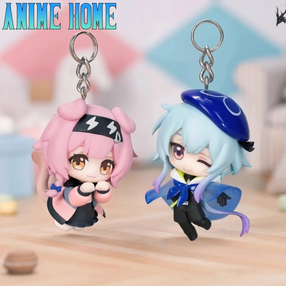 Official Original Game Arknights Assassin Goldenglow Hang on PVC Figure Doll Toy Figurine Cosplay Props