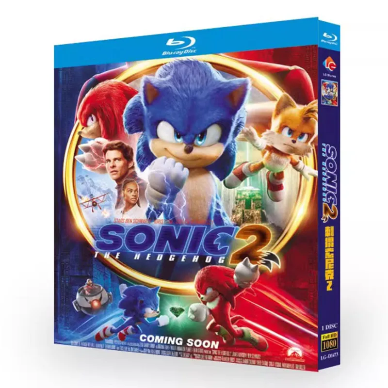 

Sonic the Hedgehog 2 2022 Blu-ray Disc