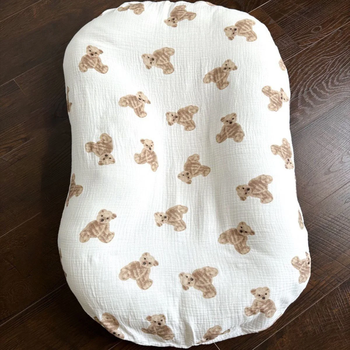 Baby Muslin Bassinet Sheets Newborn Changing Daiper Pad Sheet Cover Children Breathable Print Pillow Cover