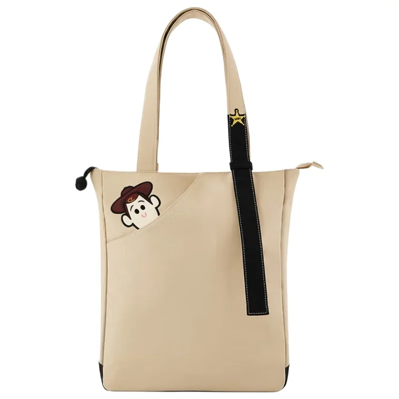 

Disney Handbag Purse Shoulder Crossbody Tote for Women Luxury Large Capacity Casual Canvas Beige Travel Office Commute
