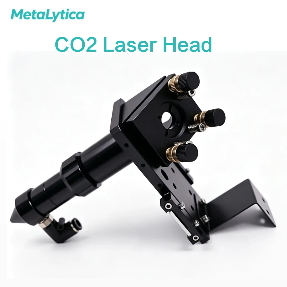Adjustable CO2 Laser Head Kit, Focus Lens Tube Mirror Mount Holder For CO2 Laser Engraver Cutter Optical Path Spare Parts