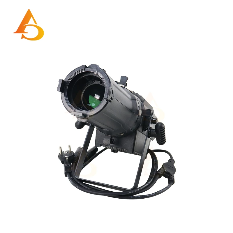 Mini 100W  DMX Zoom Profile Surface Studio Gobo Spotlight Variable Zoom Ellipsoidal DMX LED Leko for Light Show DJ CLUB image 4