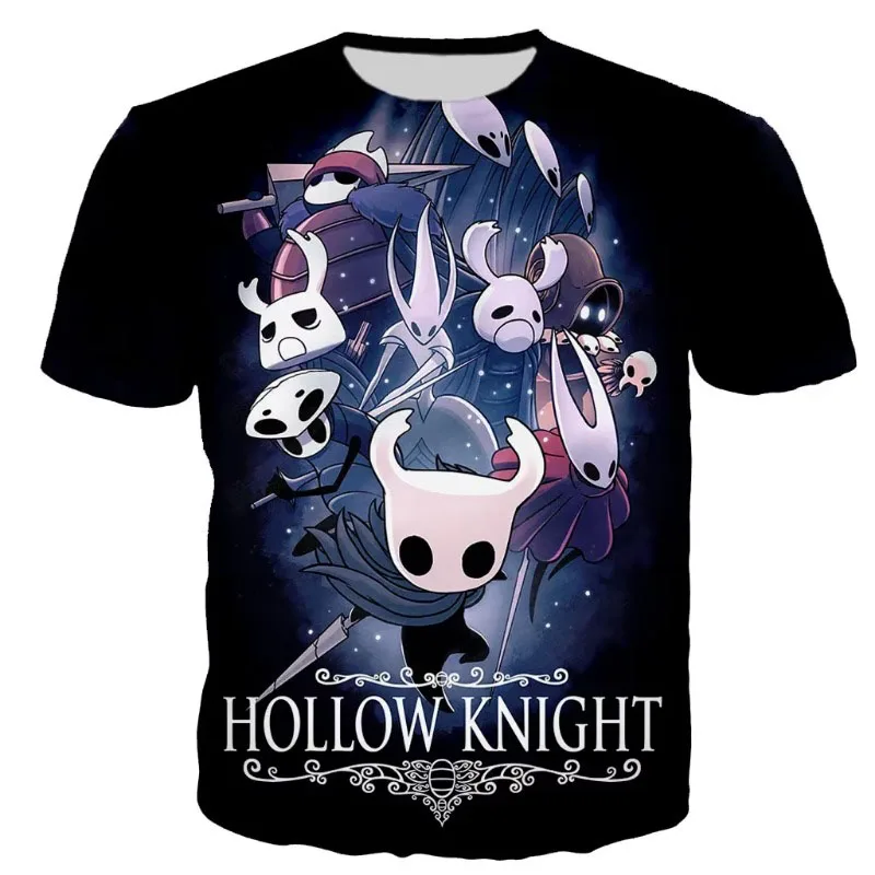 

Game Hollow Knight 3D Print T-Shirts Summer Men Women Casual Fashion Oversized Short Sleeve T Shirt Kids Tees Tops Man Clothing