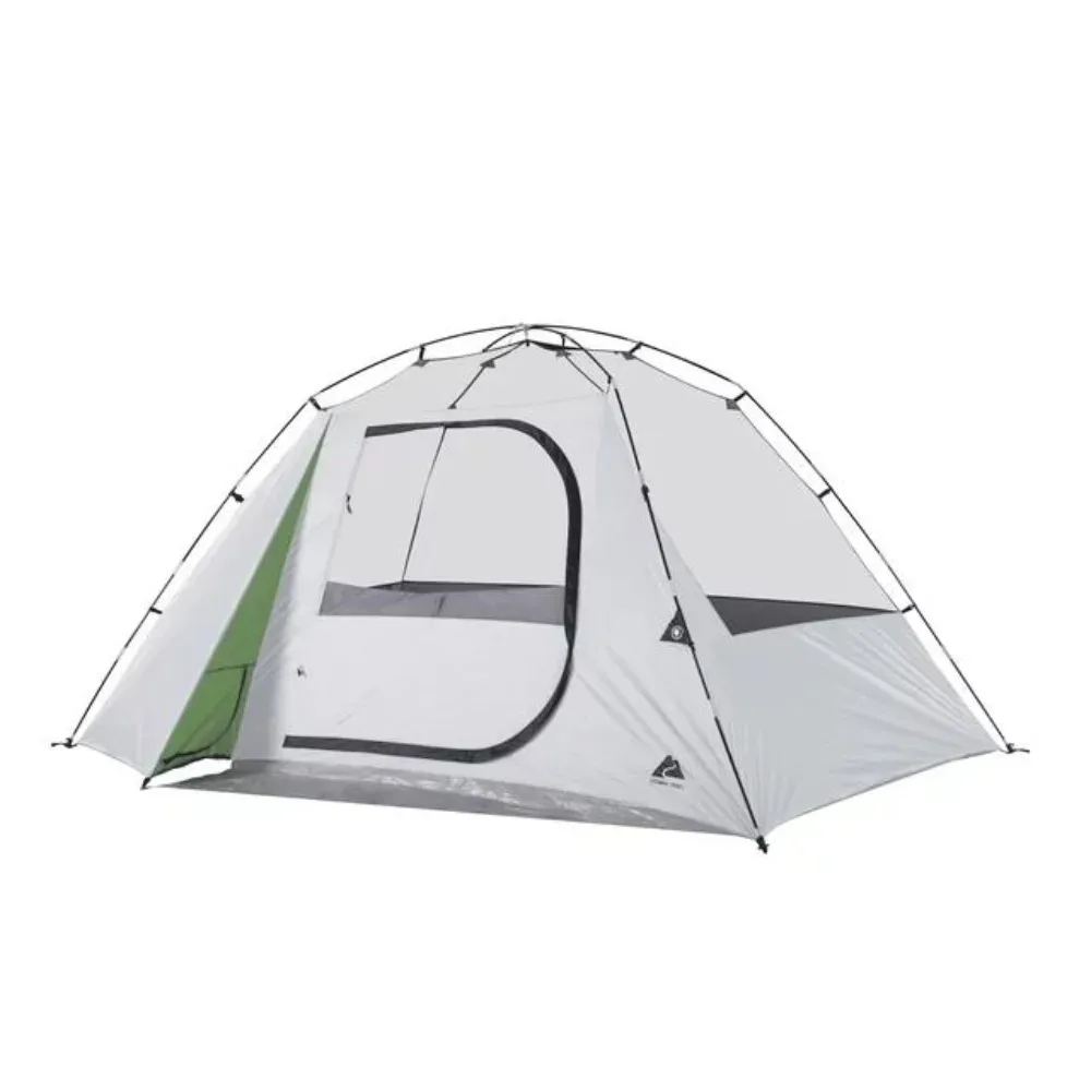 6-Person Clip&CampDomeTent,12-Footx8.5-Footx72-Inch Tent，camping built-in function