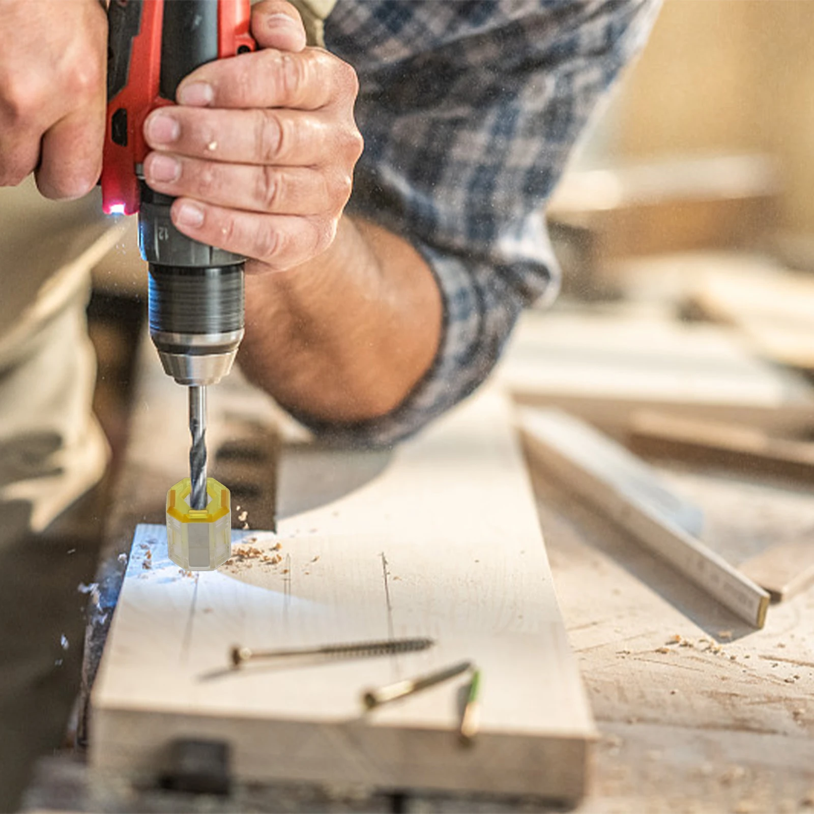 2pcs Magnetic Ring Cross Screwdriver Bit Holder Strong Magnetizer Drill Bit Magnetic Tool For 1/4 Inch Electric Screw Bit ﻿