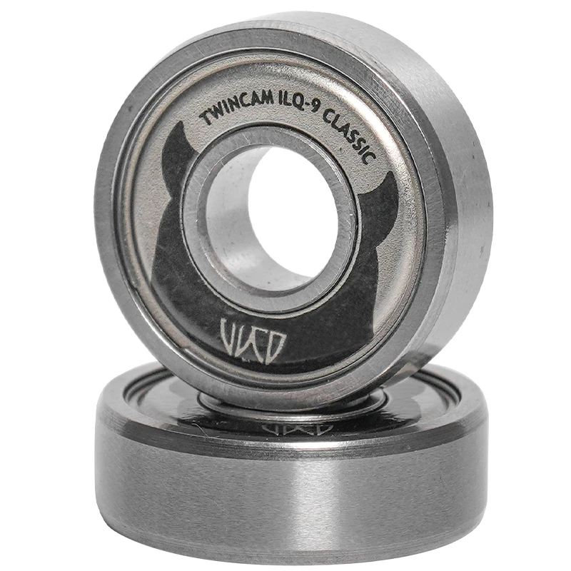 100% Original Powerslide ILQ-9 Bearings ABEC 9 Bearing 6-beads Slalom 608 608zz Chrome Steel Ring Lubricated TWINCAN 16 Pieces