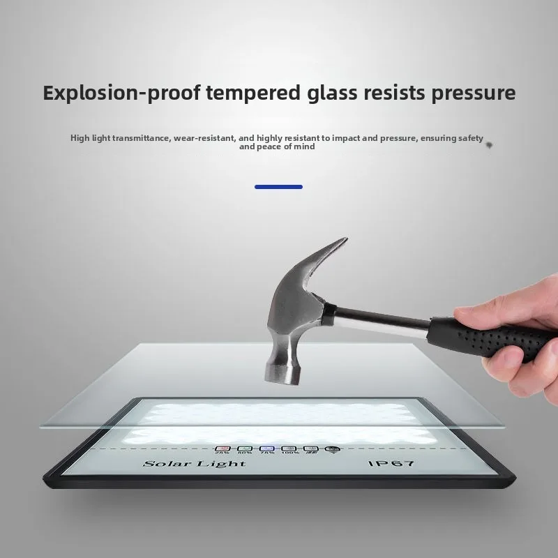 태양광 조명 야외 정원 LED 반사등 정원 건물 햇빛 IP67 방수 램프 스포트라이트 비상 조명 벽등