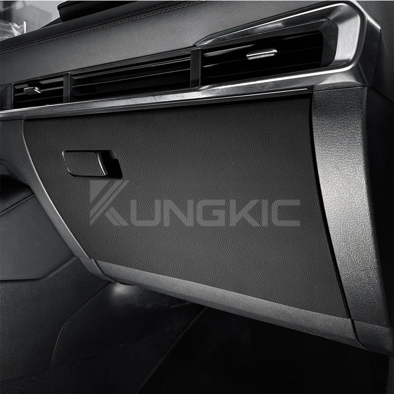 Für Mazda 3 Axela 2019 2020 2021 2022 2023 2024 2025 LHD RHD Auto Beifahrerbox Anti-Kick Wildleder Carbonfaser-Stil Schutzaufkleber – Detail 10