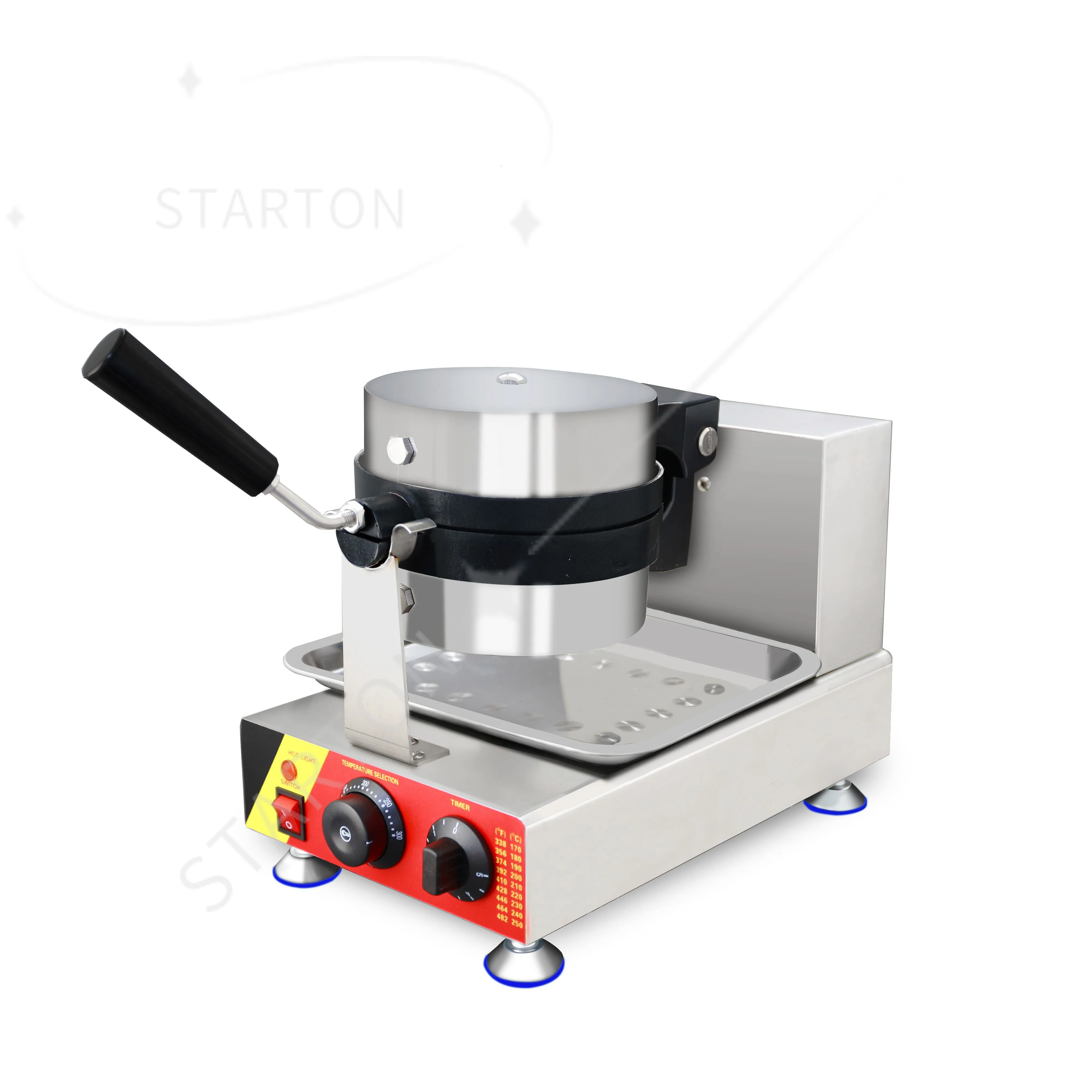 Ice Cream Filling Waffle Maker Hamburger Waffle Maker Sandwich Press Non Coated Kitchen Appliance
