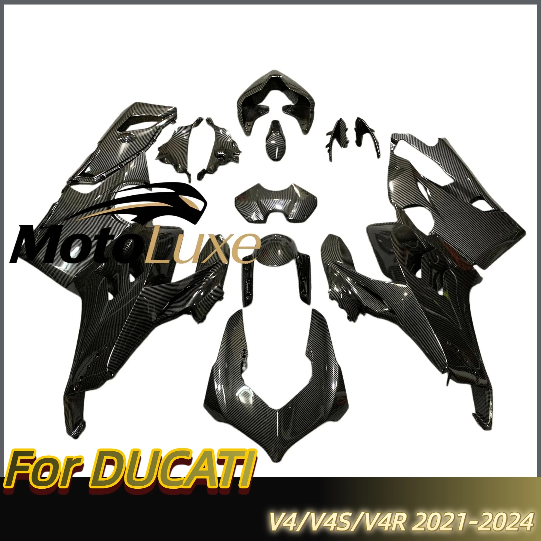 For DUCATI Panigale V4 V4S V4R 2021 2022 2023 2024 Body & Frame Covers Full Fairing Kits Motorcycle Accessories Fairing Kit Matt