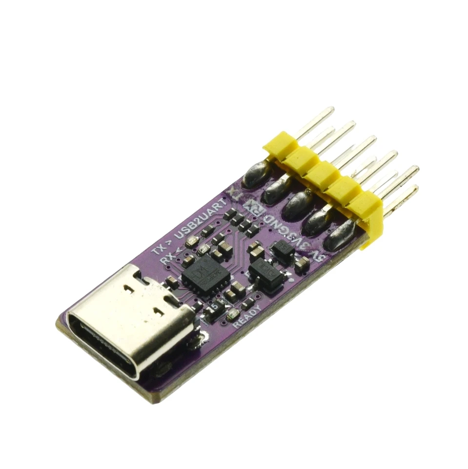 USB-zu-TTL/UART-Serieller Downloader Hochgeschwindigkeits-Asynchroner Serieller Mikrocontroller CH343P-Chip-Modul Typ-C-Schnittstelle – Detail 3