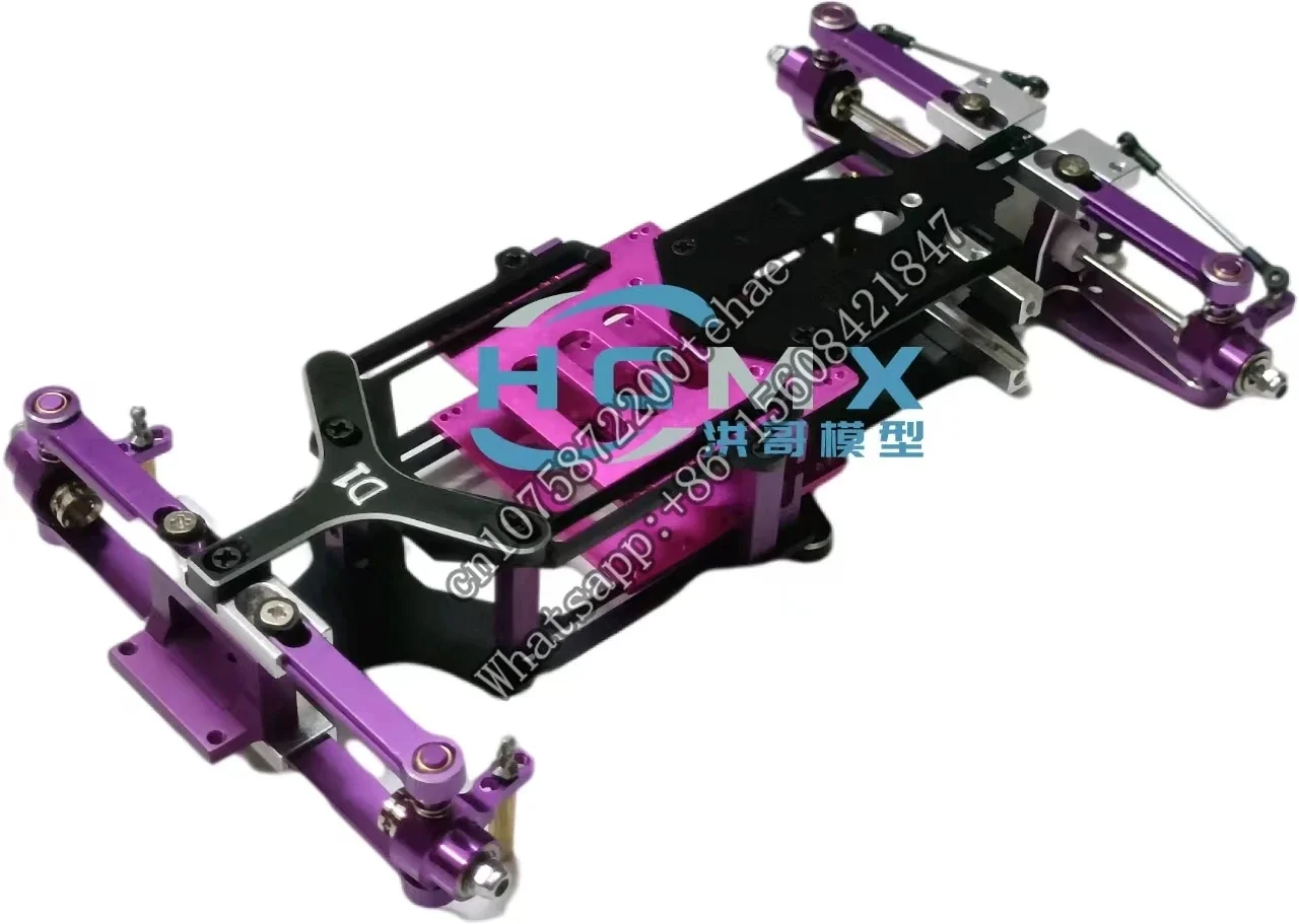 RC Racing 1/18 Rear-drive RWD Drift RC Dirft Car HG18 Skeleton Frame