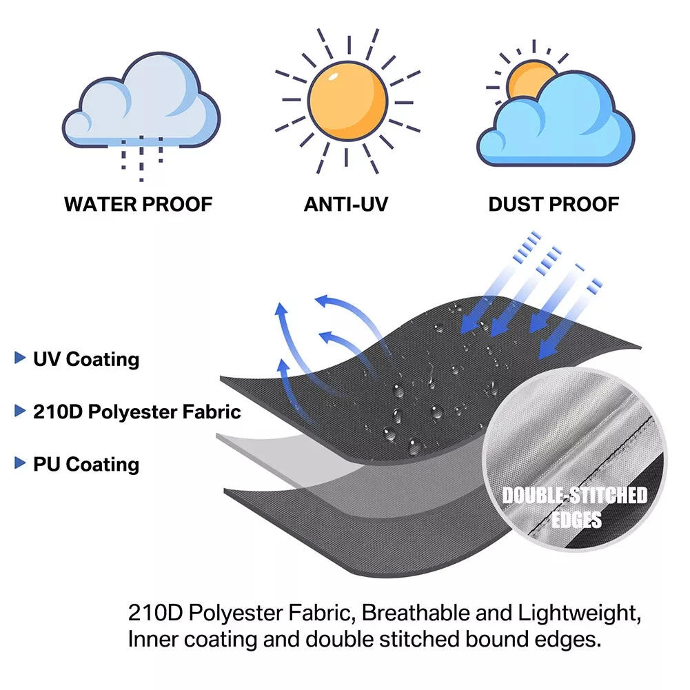 Водонепроницаемый чехол для зонта 170*35 см, прочный чехол 210D, ткань с подкладкой из ПВХ, дышащий материал, дизайн на шнурке, легкое хранение Водонепроницаемый чехол для зонта 170*35 см, прочный чехол 210D, ткань с подкладкой из ПВХ, дышащий материал, дизайн на шнурке, легкое хранение