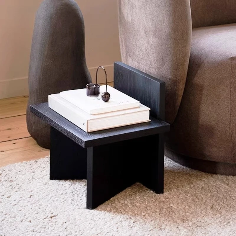 

Приставной столик к дивану, многофункциональный маленький журнальный столик, прикроватная тумбочка, домашний табурет из бука
