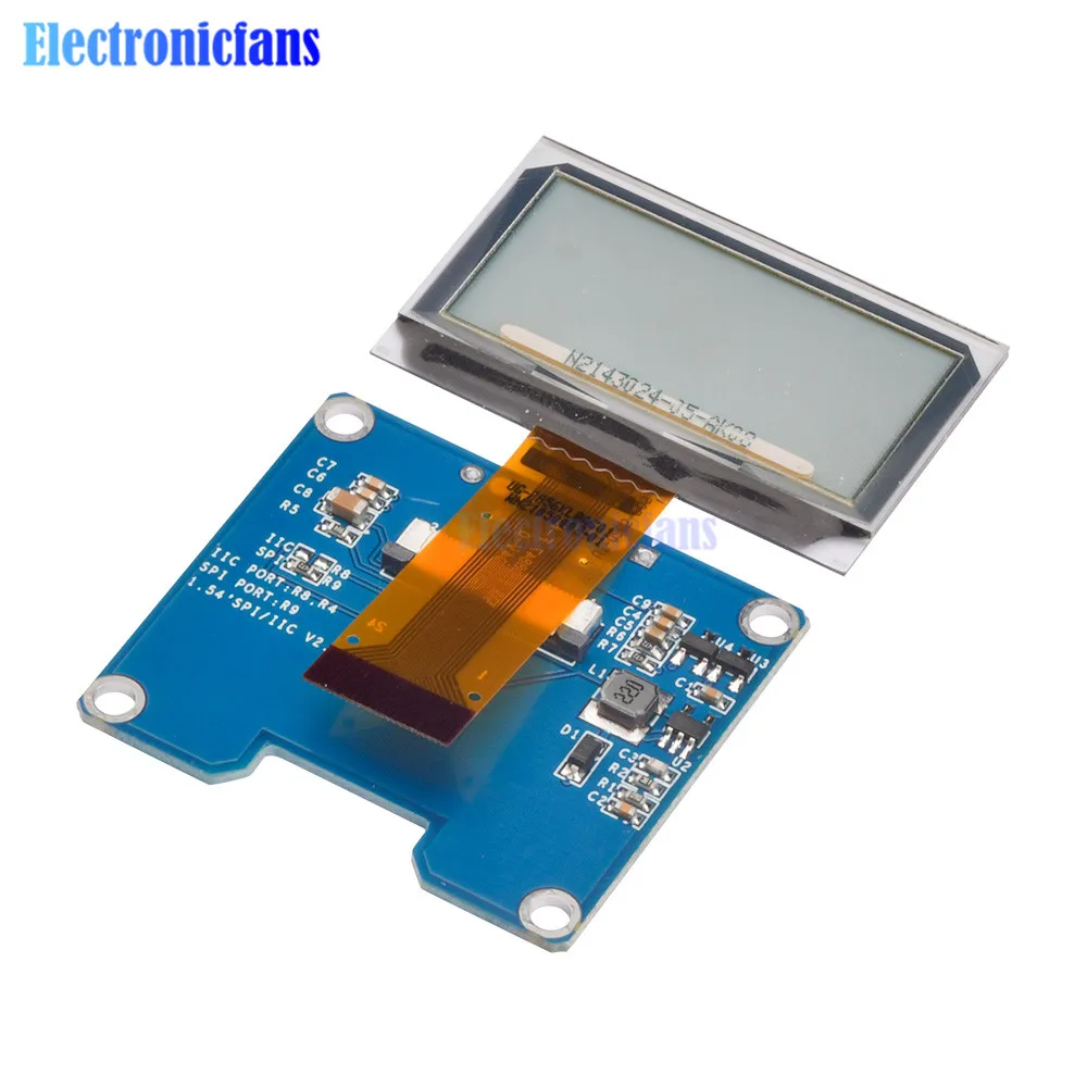 1,51 Zoll Transparentes OLED-Display 3,3V 128*64 Auflösung 24-Pin SSD1309 mit 7-Pin SPI IIC-Schnittstelle LCD-Bildschirm-Adapterplatine – Detail 12