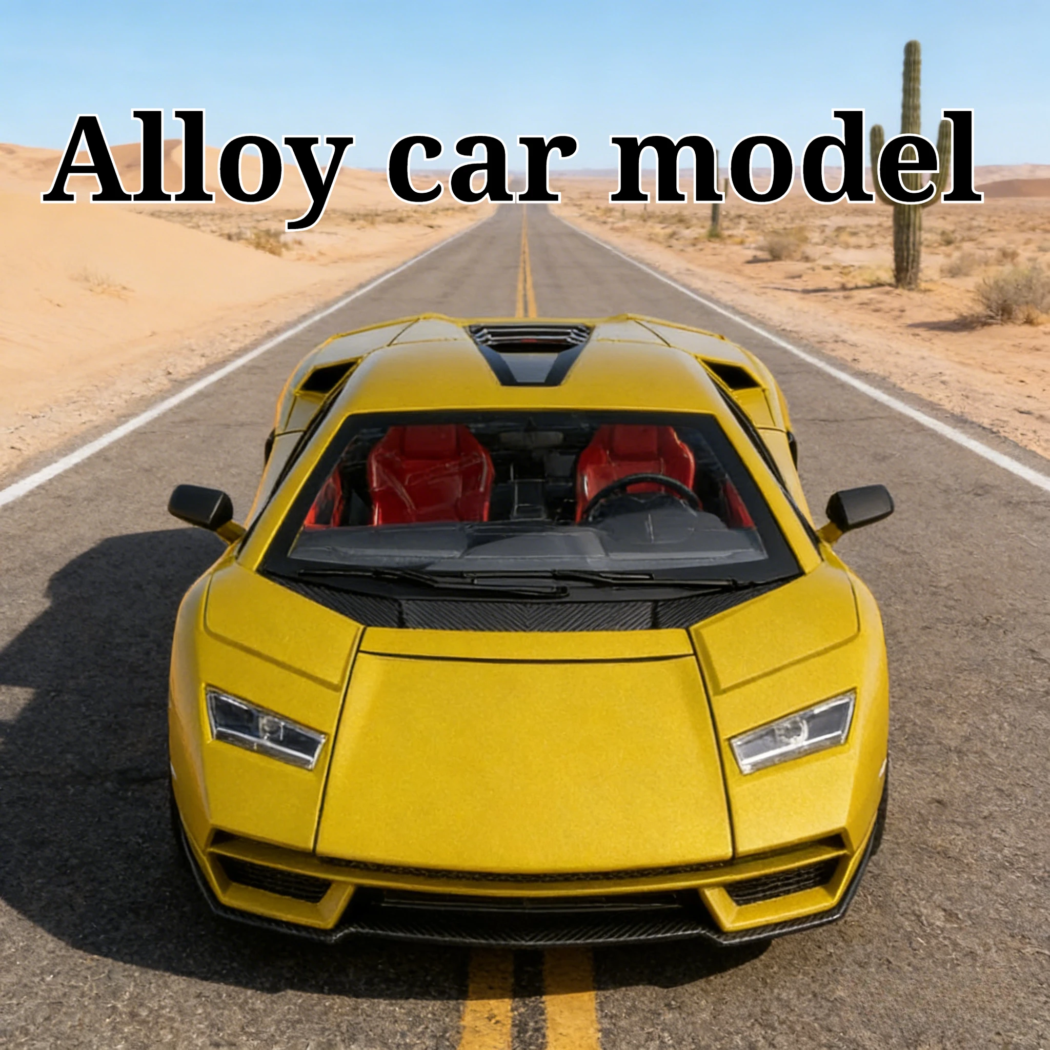 1:24 Lamborghini Countach LPI 800-4 alliage voiture de sport modèle moulé sous pression son lumière jouet exposition affichage décoration Collestion cadeau