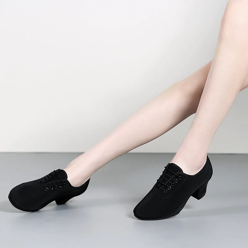 Dames hoge hakken Latin dansschoenen Jazz Ballroom Salsa Tango Modern voor dames en kinderen Trainingssneakers