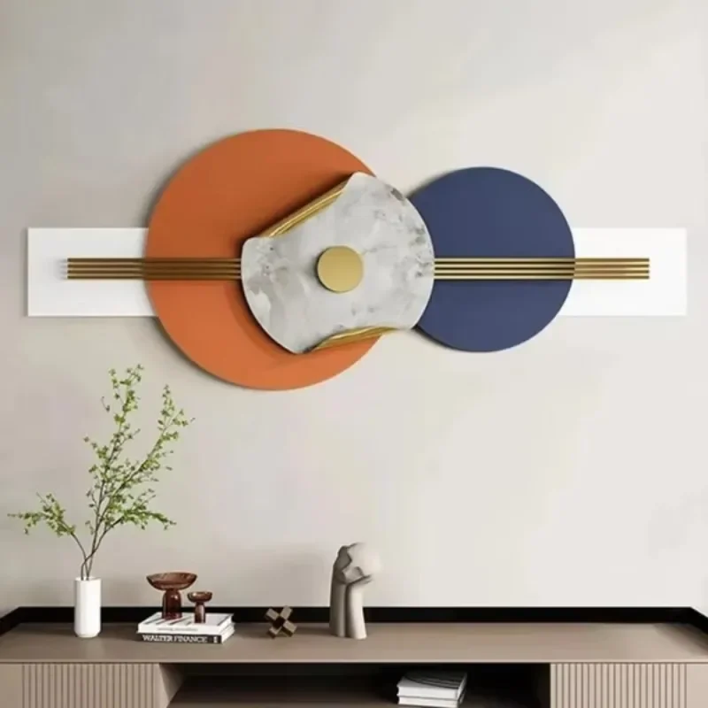 

Handmade modern design iron metal wall