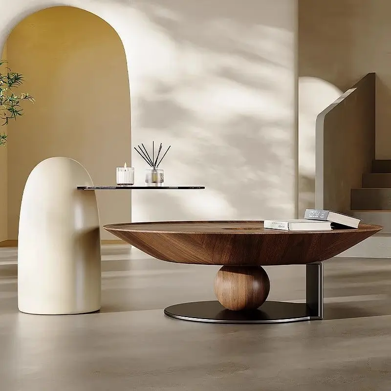 

Simple round coffee table