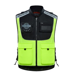 Motorcycle Reflective Clothing Safety Vest Body Safe Protective Device Traffic Facilities For Racing Running Sports Warning Vest