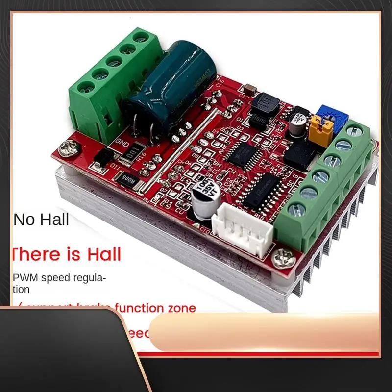

6-60 В BLDC трехфазный контроллер бесщеточного двигателя постоянного тока 400 Вт ШИМ Холл Плата драйвера управления двигателем