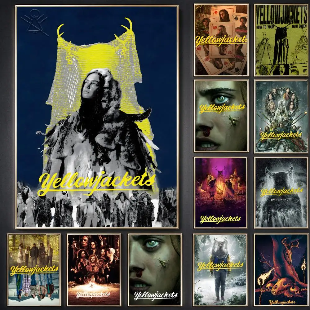 Yellowjackets TV Series Canvas Poster Waterproof Sticky WallArt Print For Bedroom Living Room Hallway Bar Home Decor