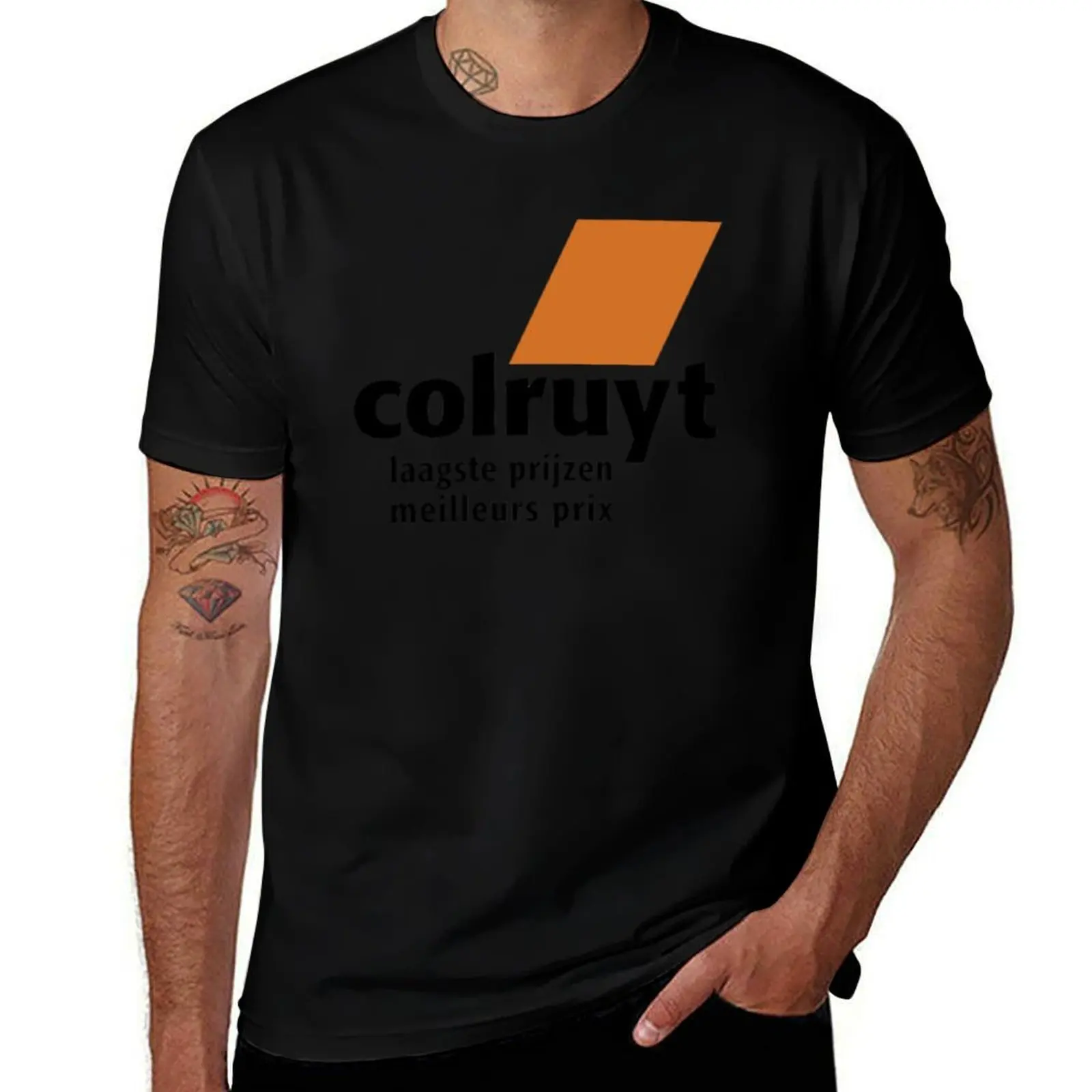 

Best Colruyt Logo T-Shirt blanks Blouse tees T-shirts man mens t shirts casual stylish