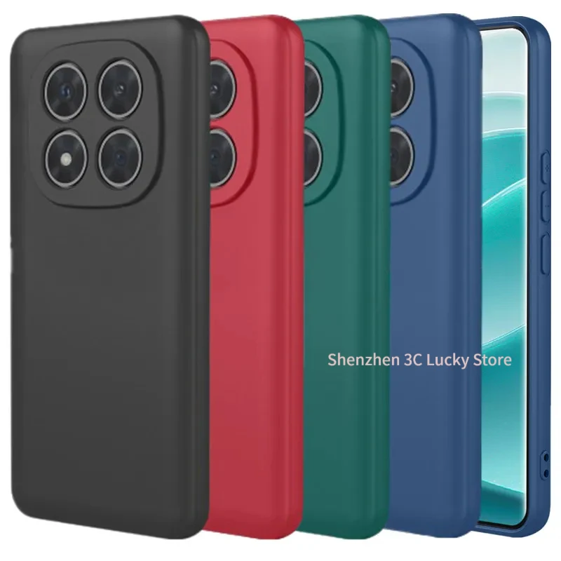 Etui ochronne z elastycznego silikonu TPU do Xiaomi Redmi Note 15 4G 5G Note15 Pro Note15Pro Plus +…
