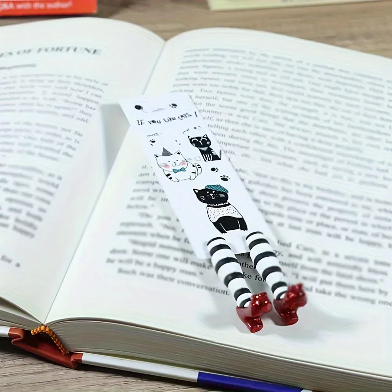 1pc Cute & Quirky 3D High Heels Bookmark - Perfect Gift For Book Lovers!