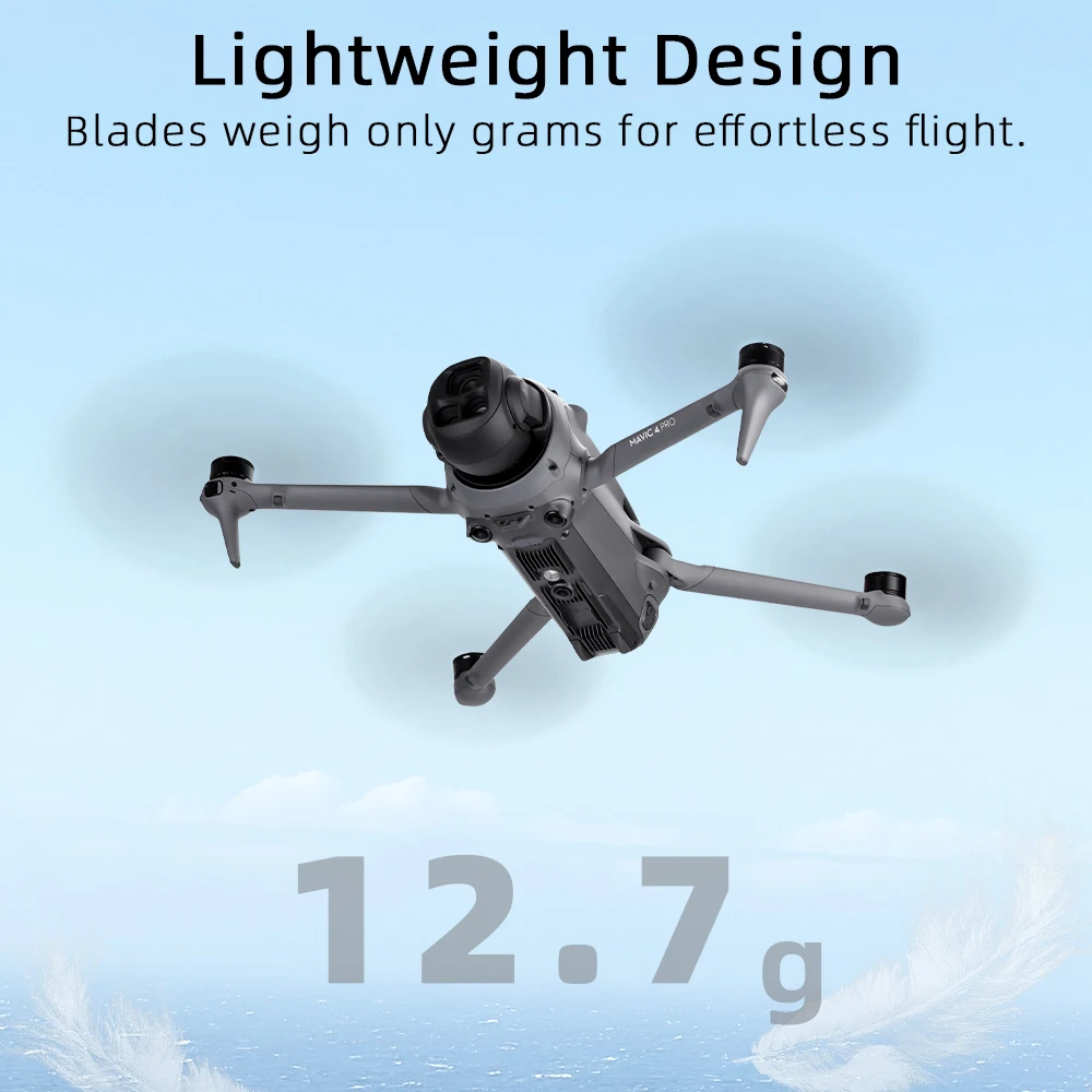 Eliche in TPU ultra resistenti BRDRC per DJI Mavic 4 Pro, manutenzione/sostituzione delle lame (CW/CCW), accessori Mavic 4 Pro