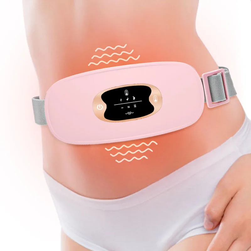 

Electric Heating Pad Waist Massage Belt for Period Menstrual Belt for Women Belly Massage Machine Relieve Menstrual Discomfort
