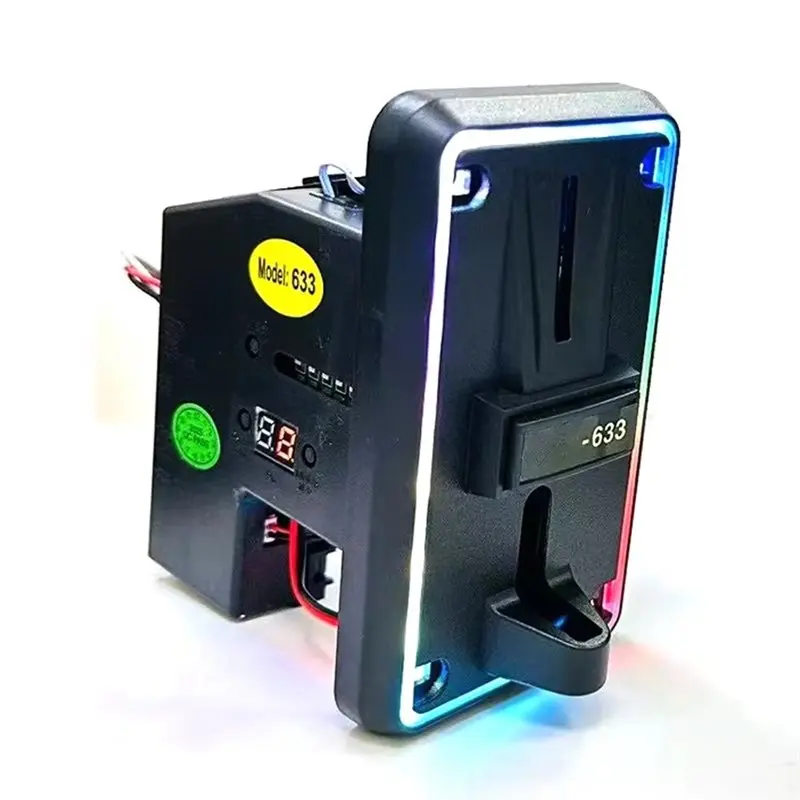 

L71A For Arcade Game For Euro Peso Credit Validation Multi-Currency Coin Acceptor LED Coin Selector For Vending Machines